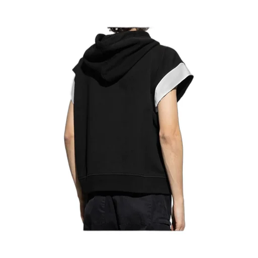 Short Sleeved Zip-Up Hoodie