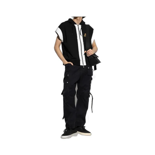 Short Sleeved Zip-Up Hoodie