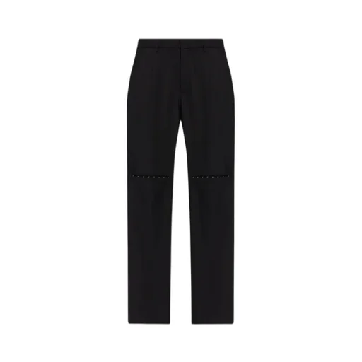 Straight Leg Creased Trousers