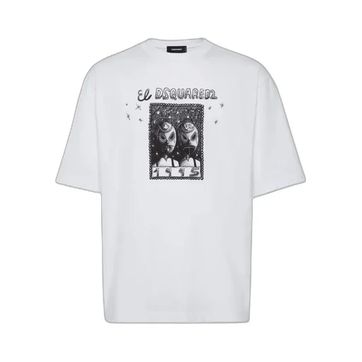Wash Loose Fit Cartoon T-Shirt