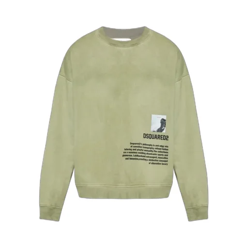 Logo Printed Crewneck Sweatshirt