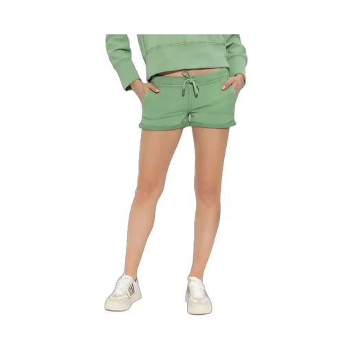 Logo-Printed Rolled Trim Track Shorts