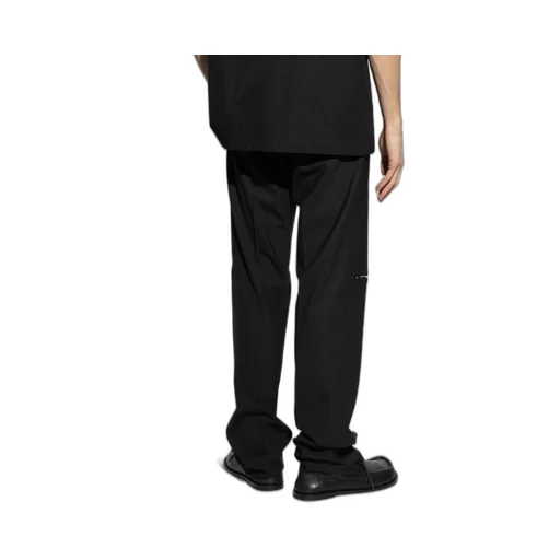 Straight Leg Creased Trousers