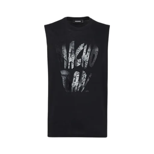 Pressato Cigarette Fit Sleeveless T-Shirt