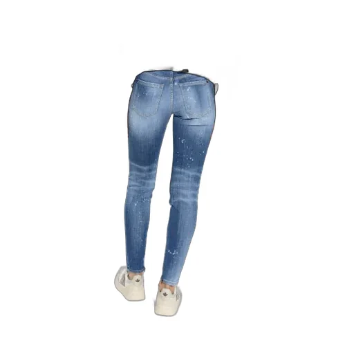 Light Heritage Wash Medium Waist Twiggy Jeans