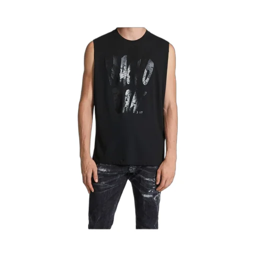 Pressato Cigarette Fit Sleeveless T-Shirt