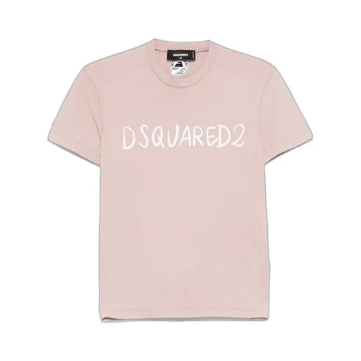 White Fade Just Right Fit Handwritten Logo T-Shirt