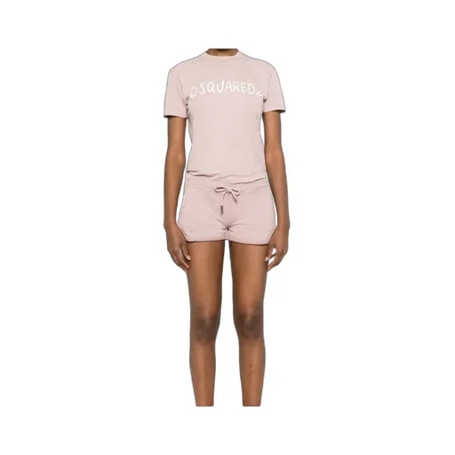 White Fade Just Right Fit Handwritten Logo T-Shirt