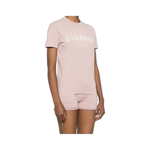 White Fade Just Right Fit Handwritten Logo T-Shirt