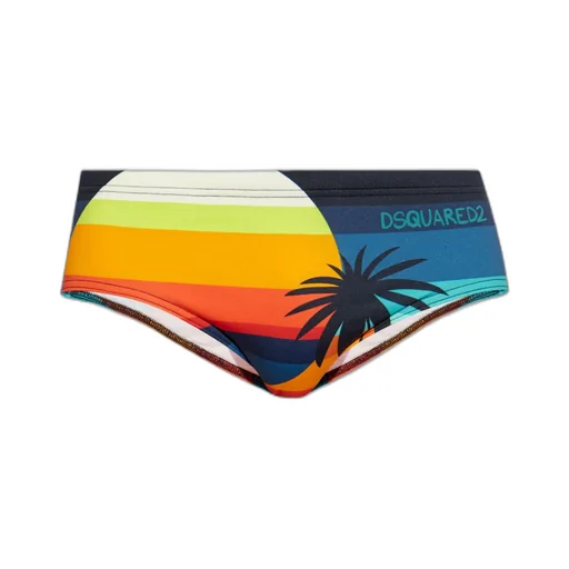 Elastic Waist Swimming Trunks