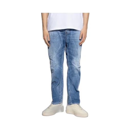 Be Cool Be Nice Wash Loose Jeans