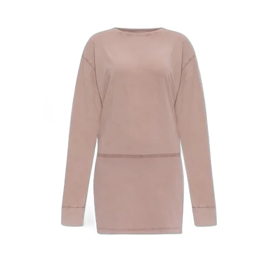 Long Sleeved Handwritten Logo Dress