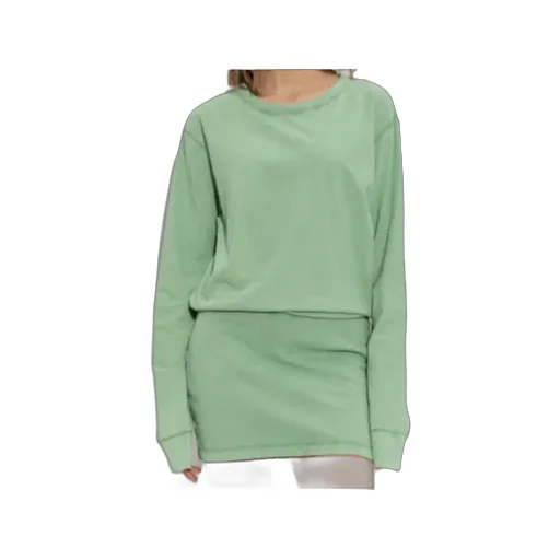 Long Sleeved Handwritten Logo Mini Dress