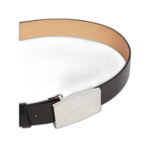 Logo Engraved Buckle Belt