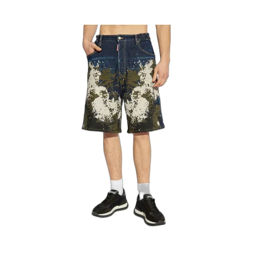 Sprayed Effect Shorts