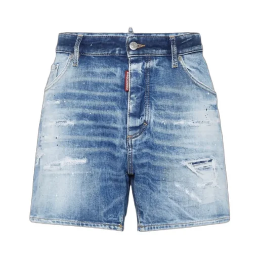 Distressed-Effect Shorts