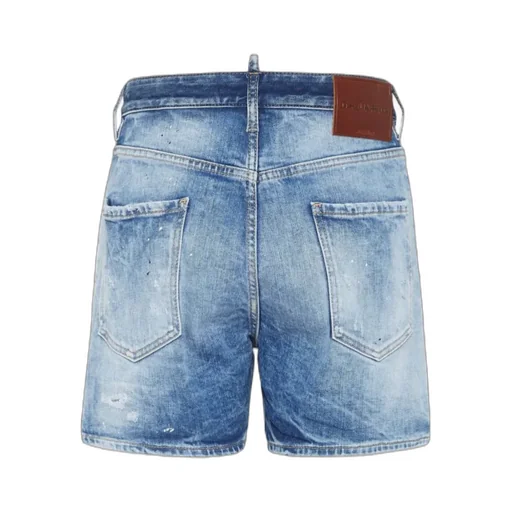 Distressed-Effect Shorts