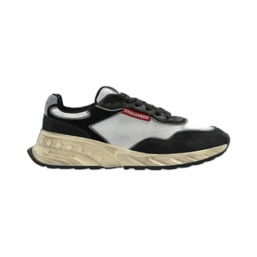 Distressed Low-Top Sneakers