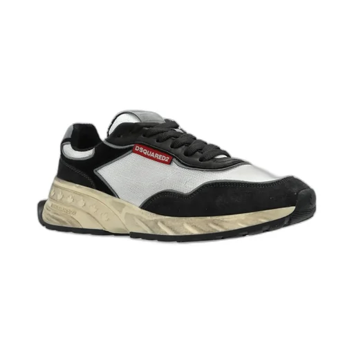 Distressed Low-Top Sneakers