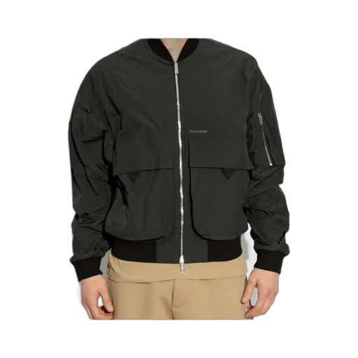 Logo Printed Bomber Jacket