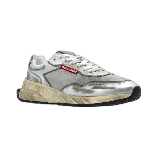 Distressed Low-Top Sneakers