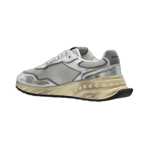 Distressed Low-Top Sneakers