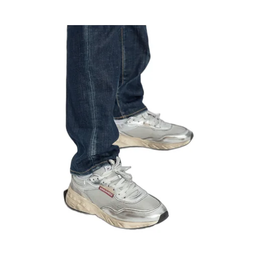 Distressed Low-Top Sneakers