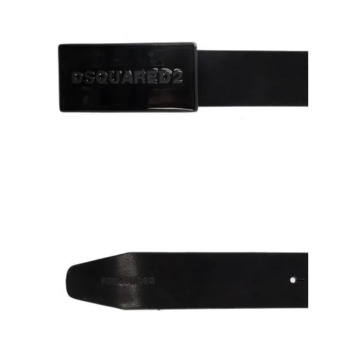 Logo Plaque Buckle Belt