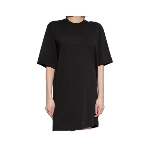 Logo Embossed T-Shirt Dress