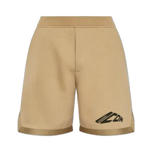 Icon Logo Printed Sweat Shorts