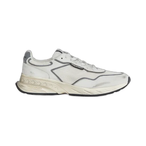 Distressed Low-Top Sneakers