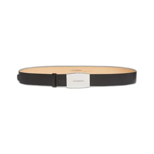 Logo Engraved Buckle Belt