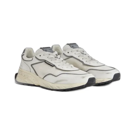 Distressed Low-Top Sneakers