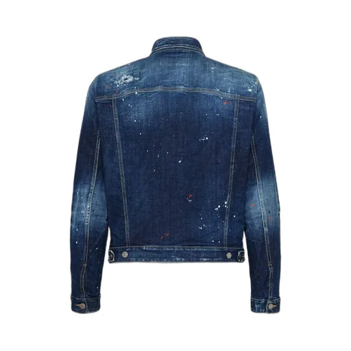 Dan Paint Splattered Denim Jacket