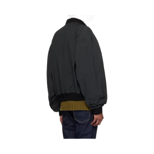 Logo Printed Bomber Jacket