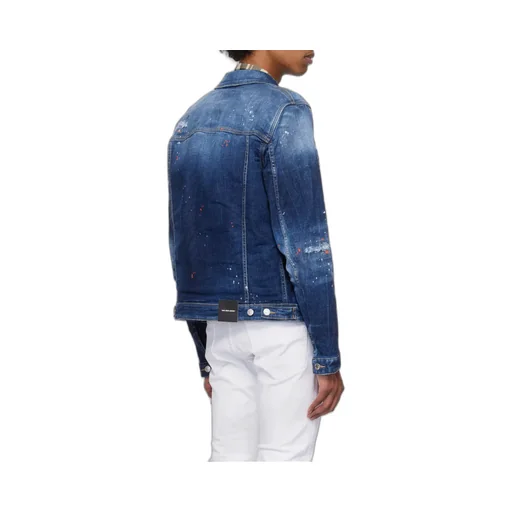 Dan Paint Splattered Denim Jacket