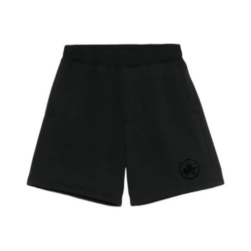Flocked Logo Track Shorts