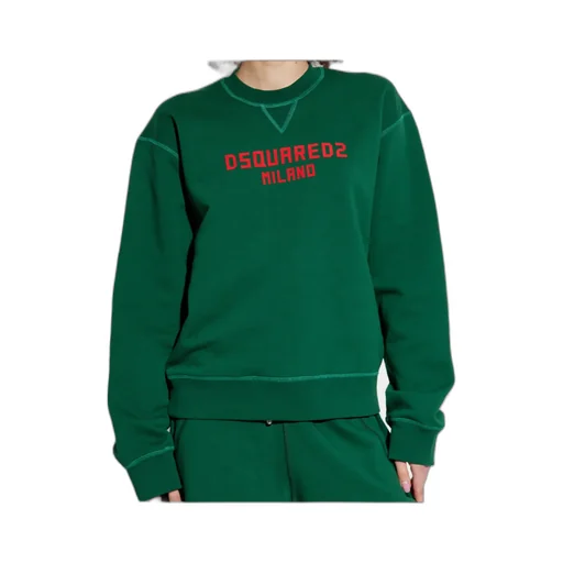 Logo Printed Crewneck Sweatshirt