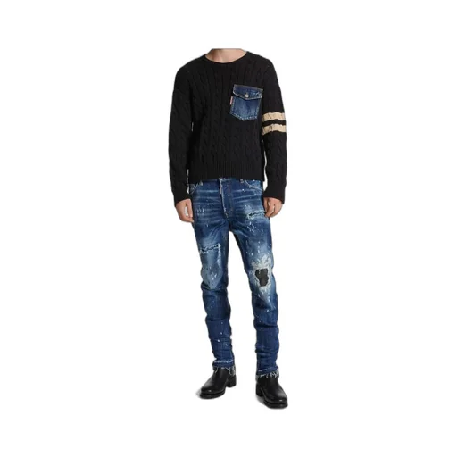 Medium Ripped Wash Cool Guy Jeans