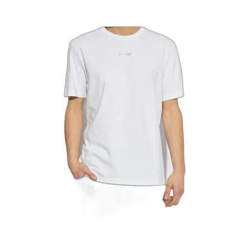 Logo Plaque Crewneck T-Shirt