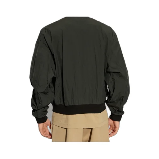 Logo Printed Bomber Jacket