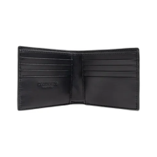 Logo-Printed Bi-Fold Wallet
