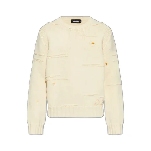 Distressed Knitted Jumper