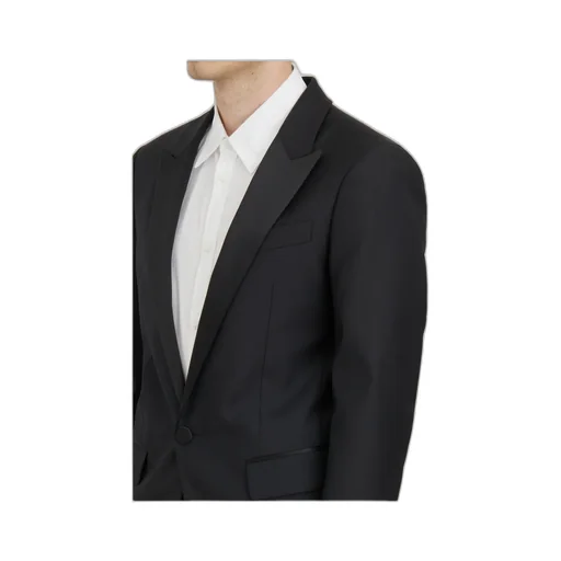 Long-Sleeved Suit Coat
