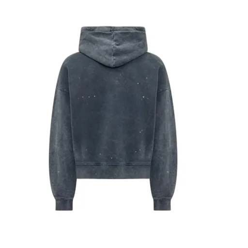 Distressed Drawstring Hoodie