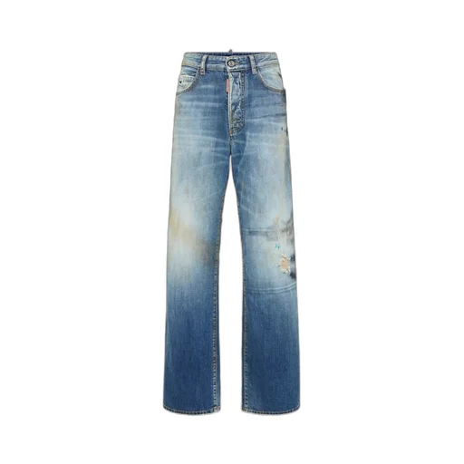 Distressed Loose Jeans