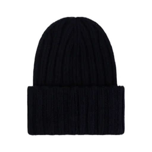 Logo Patch Knitted Beanie