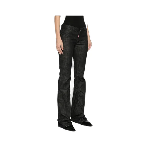 Mid-Rise Flared Jeans