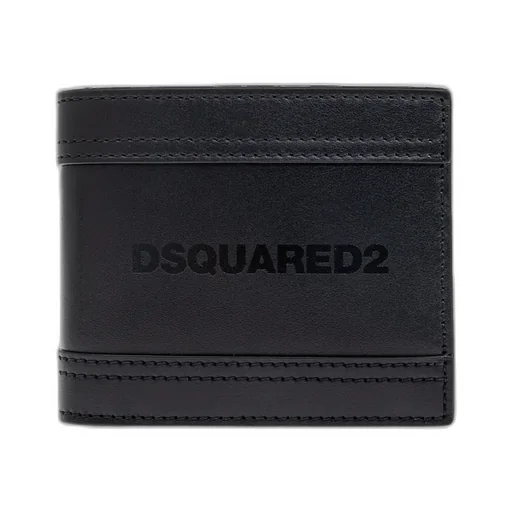Logo-Printed Bi-Fold Wallet