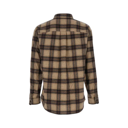 Checked Long-Sleeved Shirt